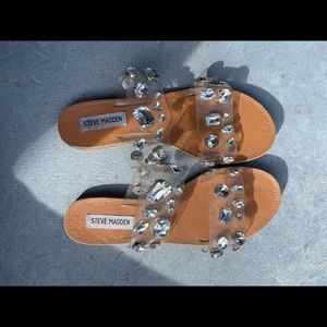 Jeweled Steve Madden Sandals
